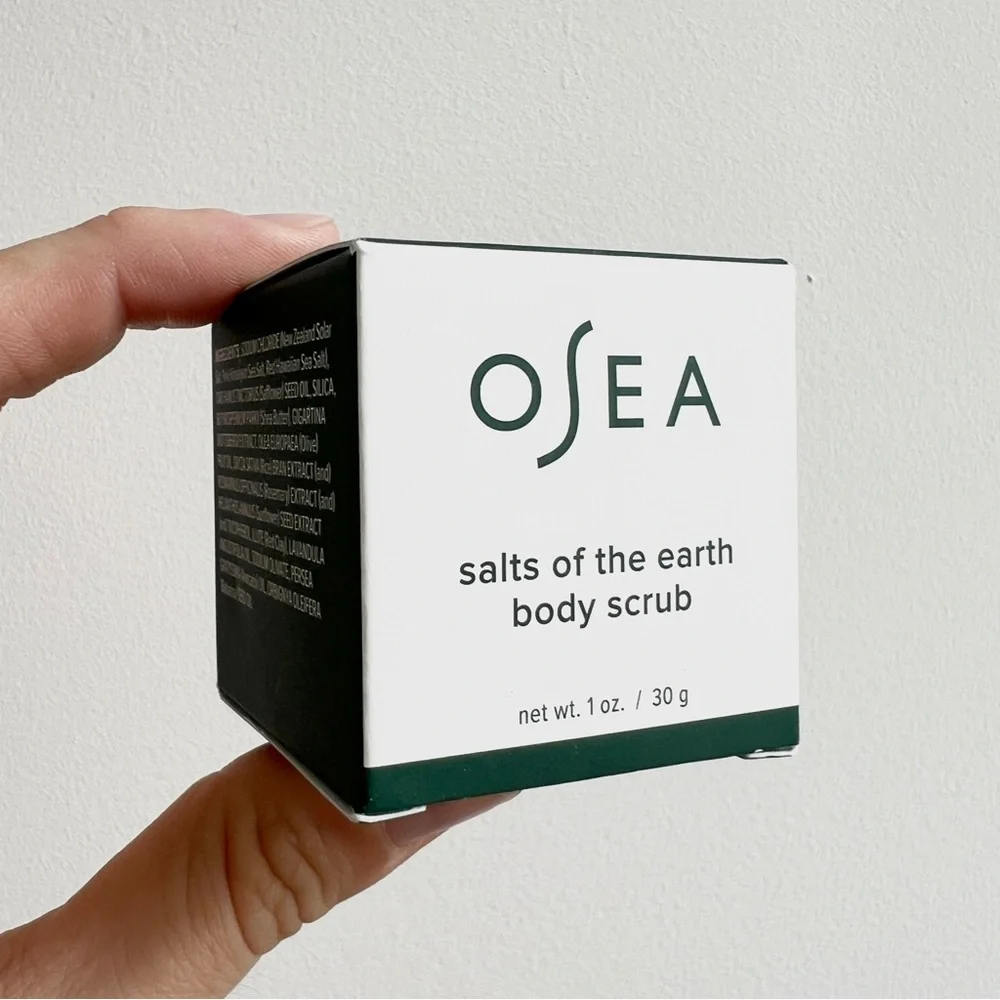 OSEA salts of the earth body scrub mini travel size